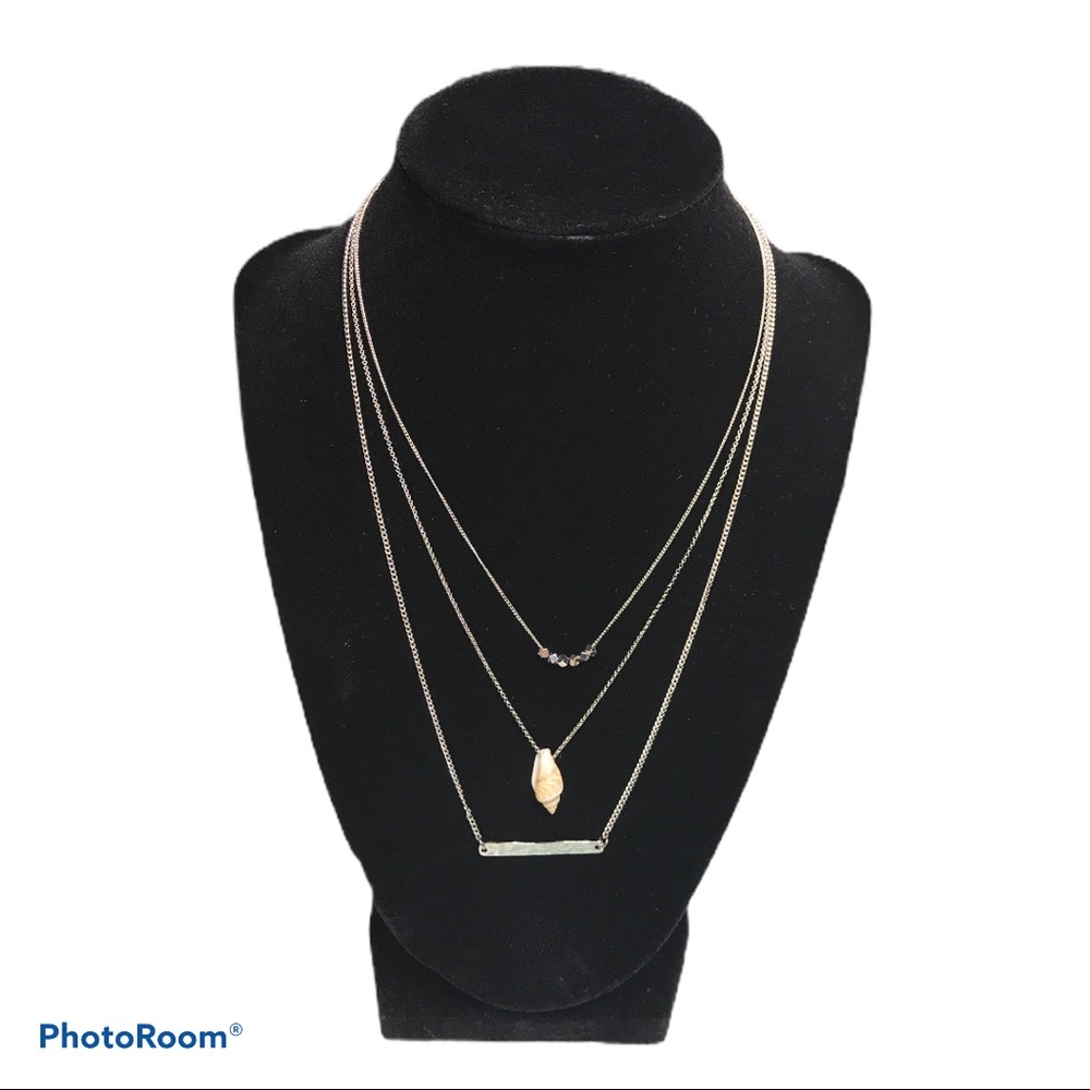UO Silver Necklace Set